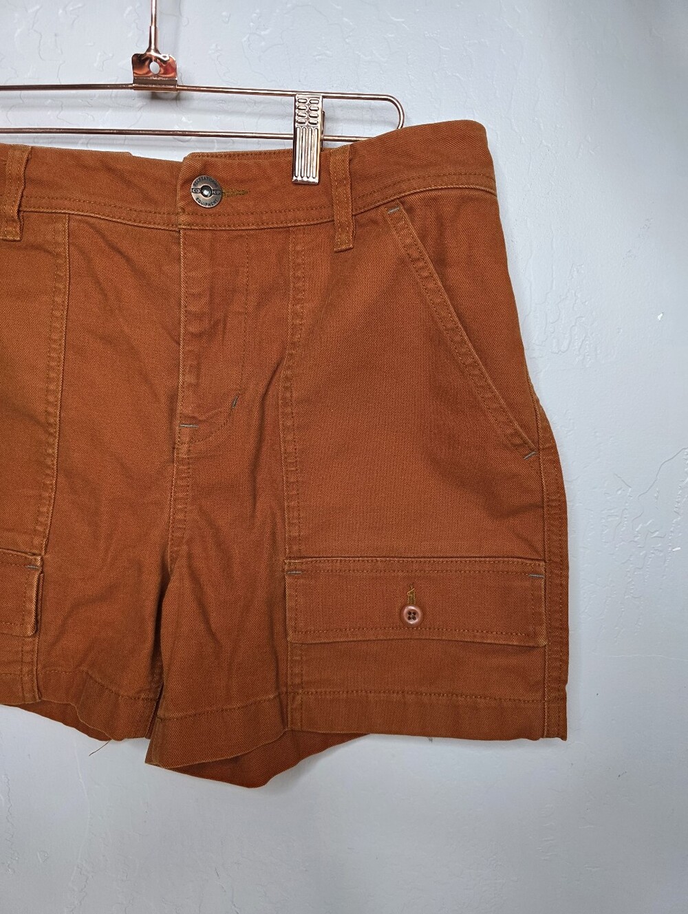 REI Co-Op Trailsmith Shorts Rustic Clay Size 8 - Picture 4 of 10